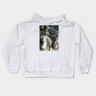 Tree on the rock Kids Hoodie